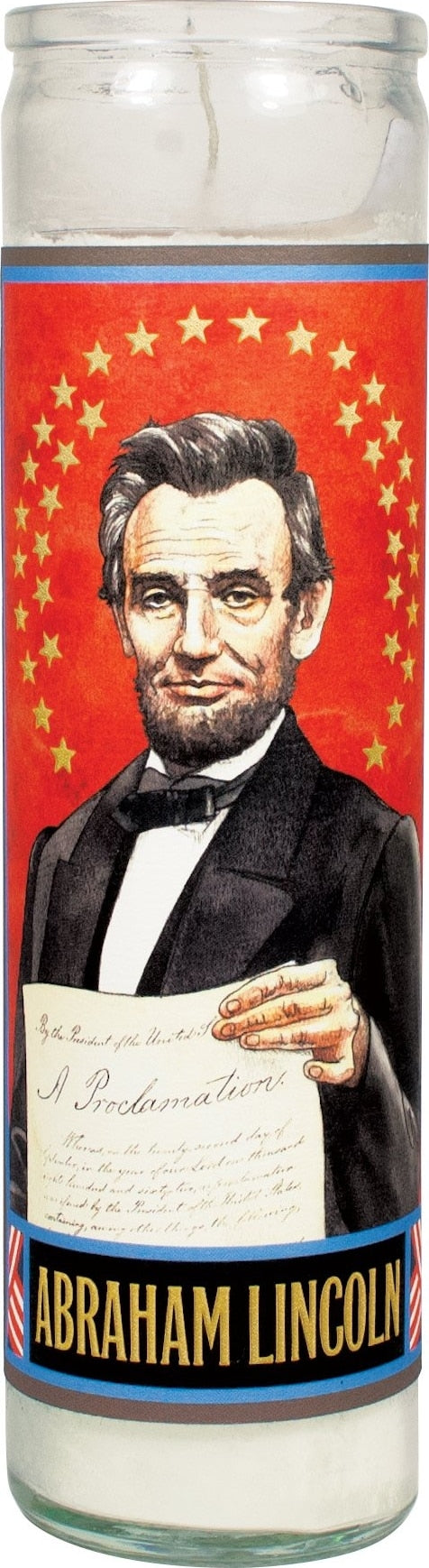 Abraham Lincoln - Secular Saint Candle