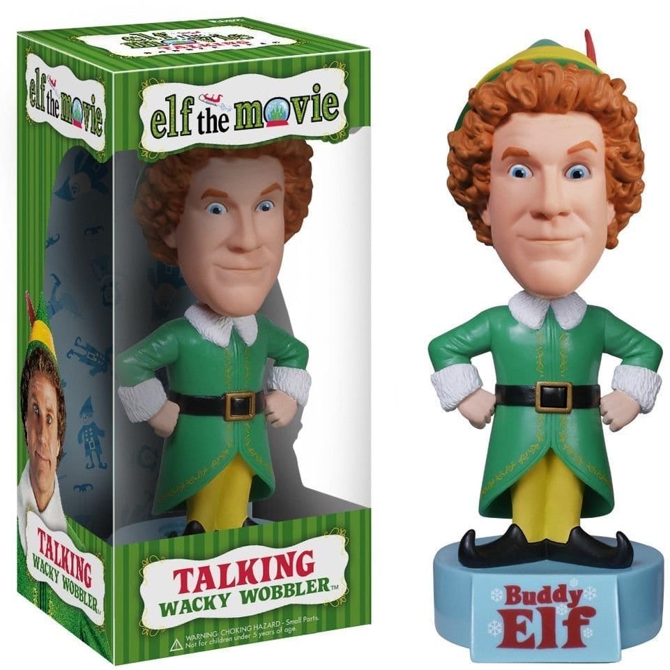 Buddy the Elf - Talking Wacky Wobbler