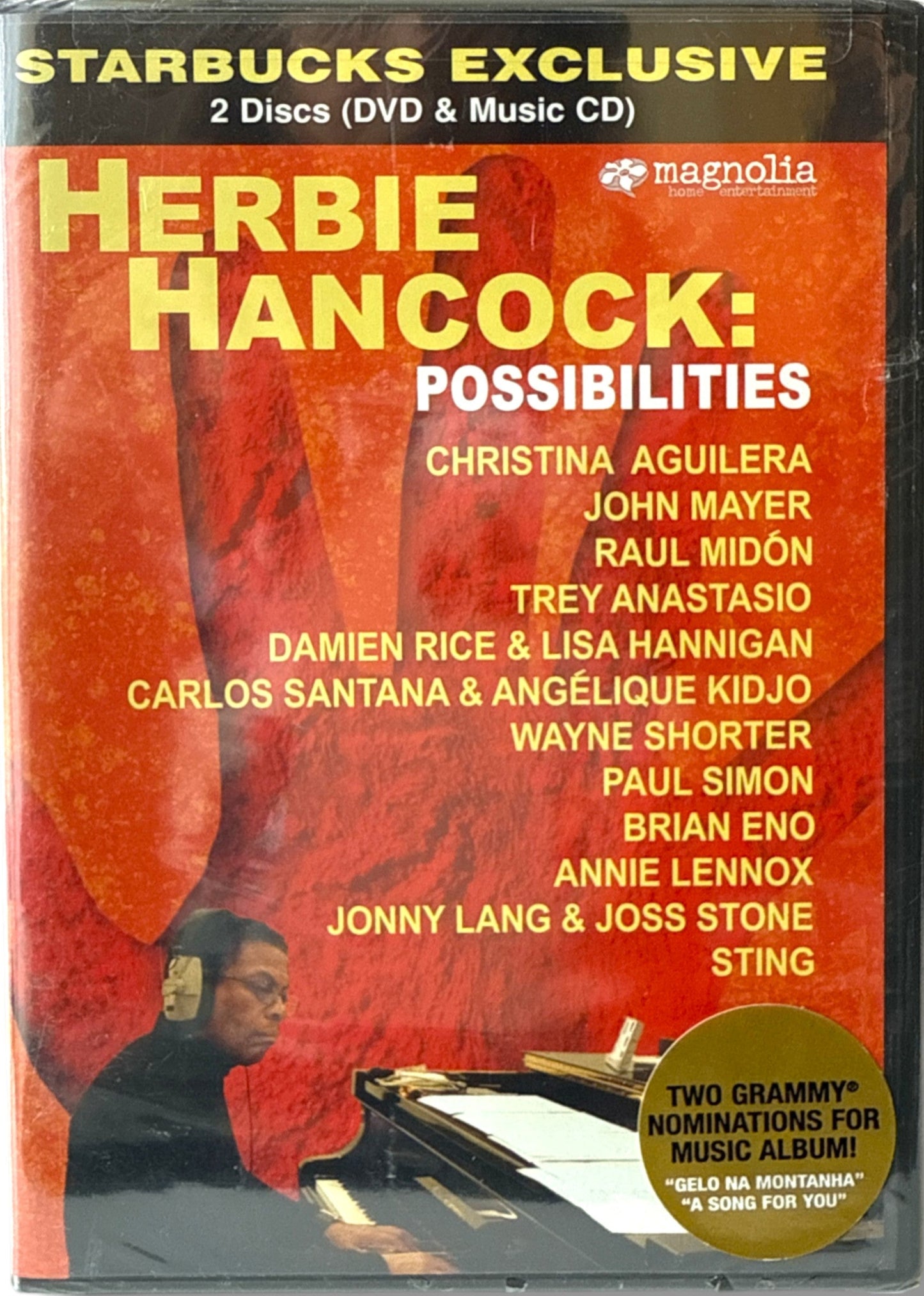 ๐ถ Herbie Hancock โ Possibilities (DVD/CD 2-Disc Set โ Starbucks Exclusive)