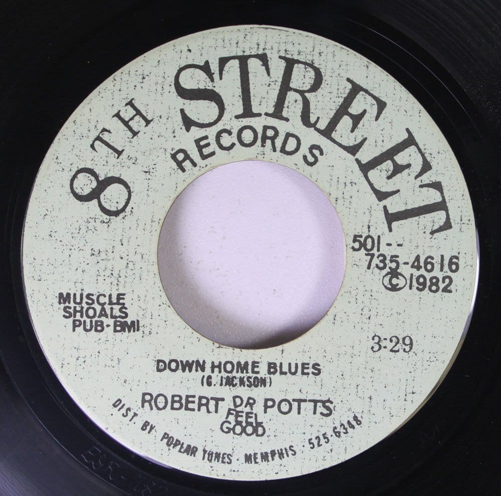 Robert "Dr. Feel Good" Potts Stranger in My Home / Down Home Blues