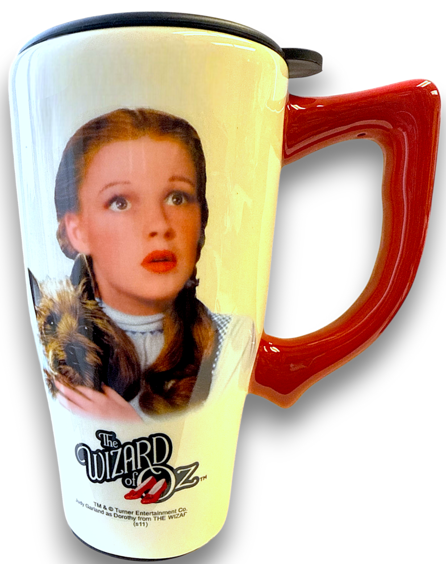 Wizard Of OZ - Dorothy & Toto - Travel Mug Double Wall Ceramic (18 oz) Spoontiques