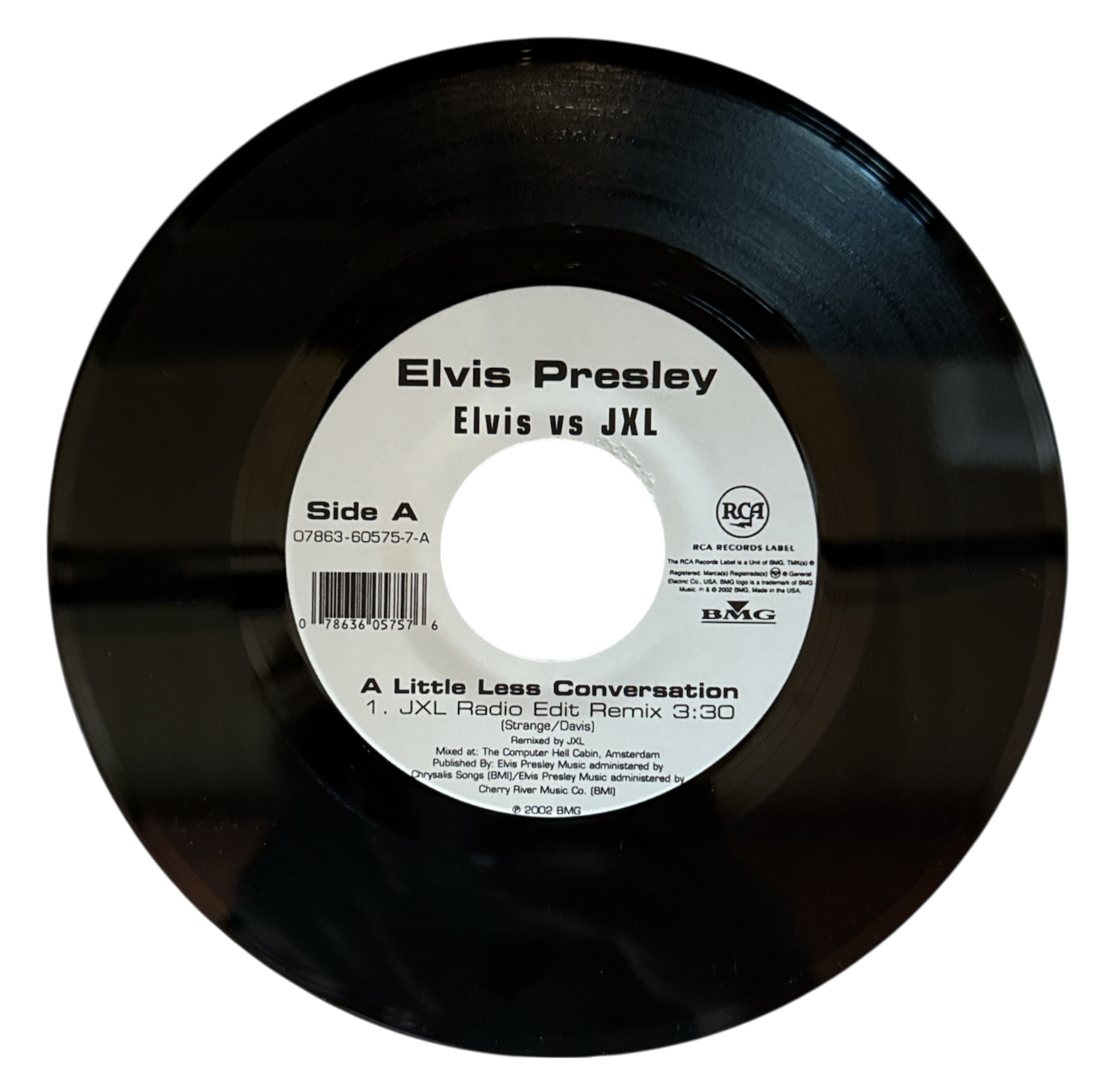 Elvis Presley vs. JXL – A Little Less Conversation (Brand New & Mint)