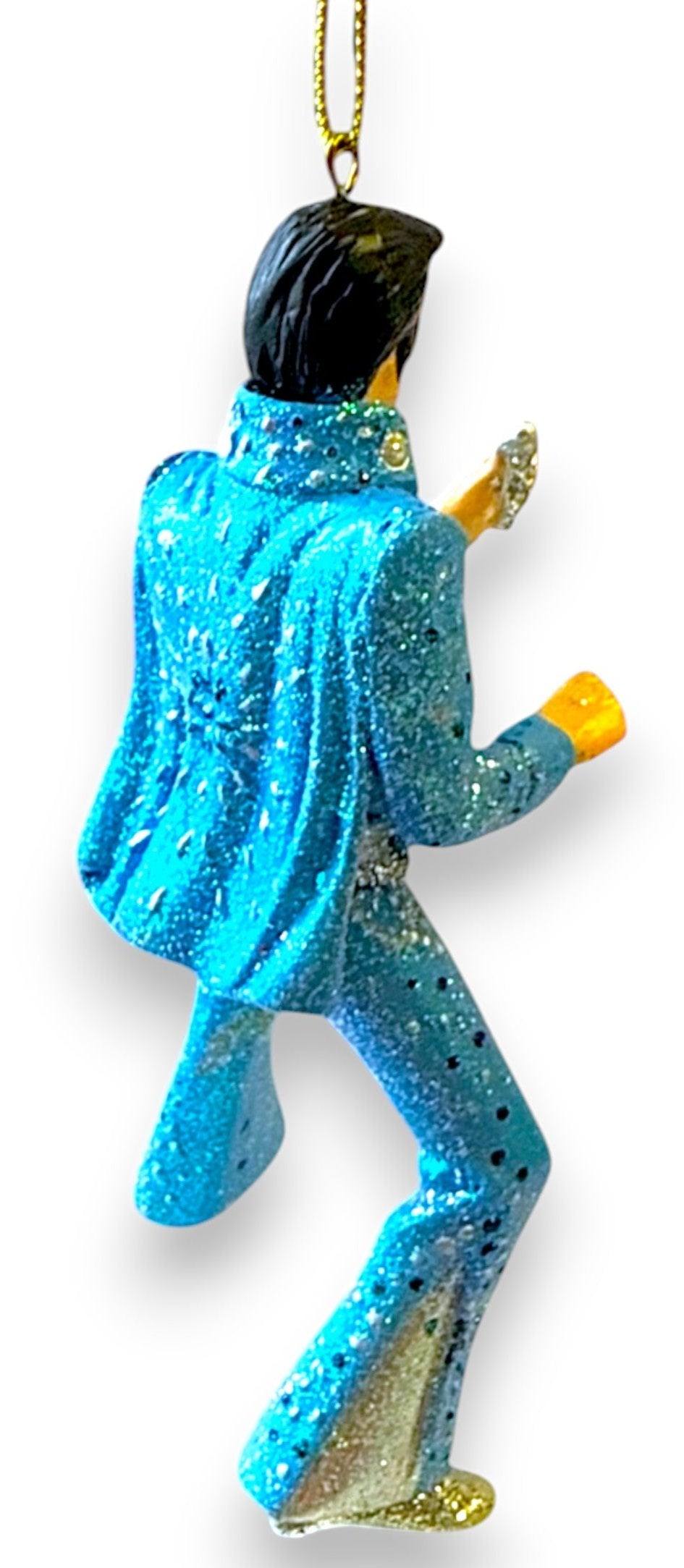 Elvis Presley Ornament - Jumpsuit Style (Blue Jumpsuit) Kurt S. Adler (New)