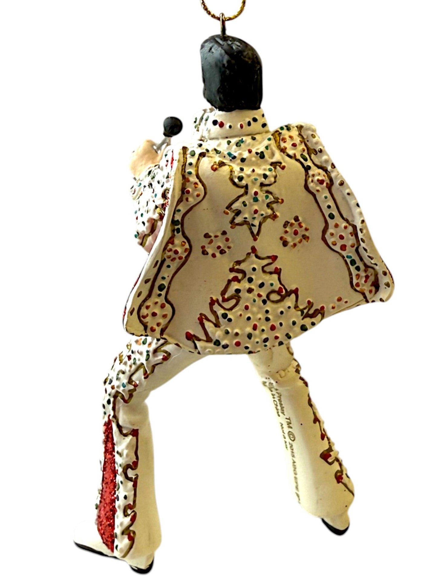 Elvis Presley Ornament - Jumpsuit Style (Blue Jumpsuit) Kurt S. Adler (New)