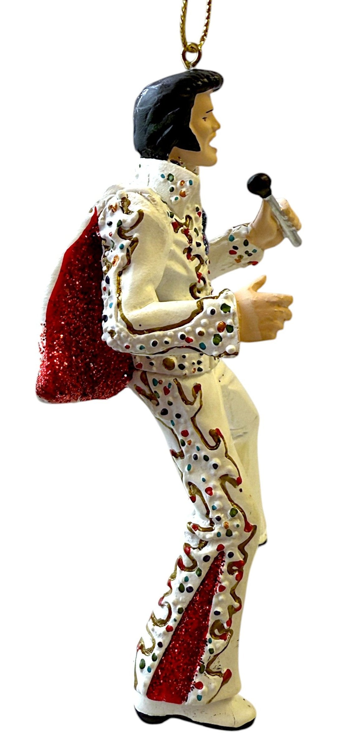 Elvis Presley Ornament - Jumpsuit Style (Blue Jumpsuit) Kurt S. Adler (New)