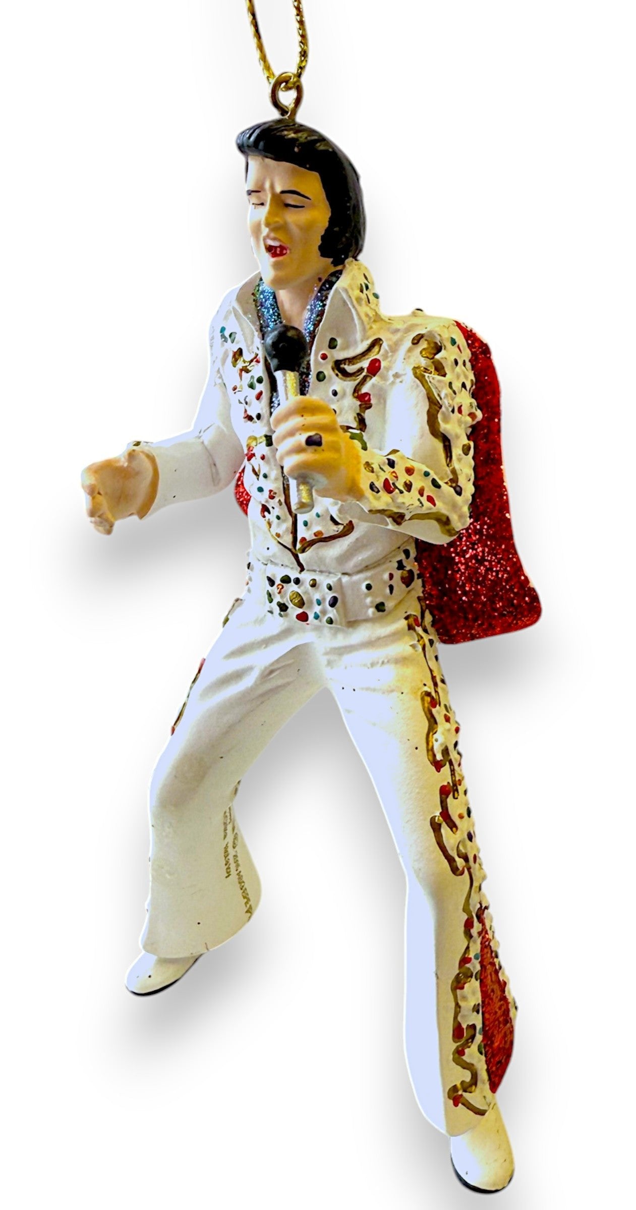 Elvis Presley Ornament - Jumpsuit Style (Blue Jumpsuit) Kurt S. Adler (New)