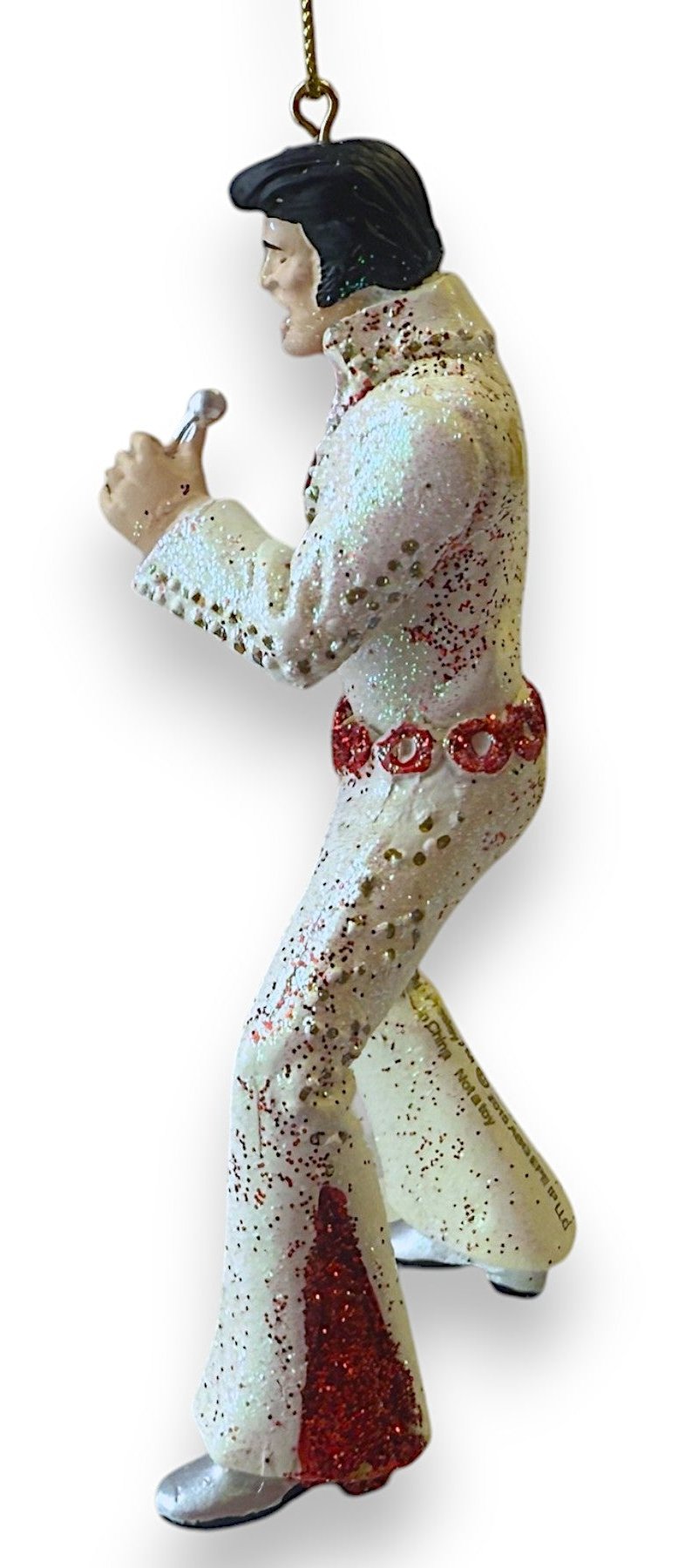 Elvis Presley Ornament - Jumpsuit Style (Blue Jumpsuit) Kurt S. Adler (New)