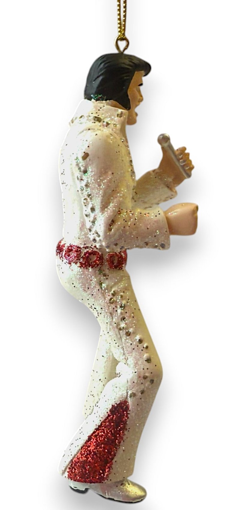 Elvis Presley Ornament - Jumpsuit Style (Blue Jumpsuit) Kurt S. Adler (New)