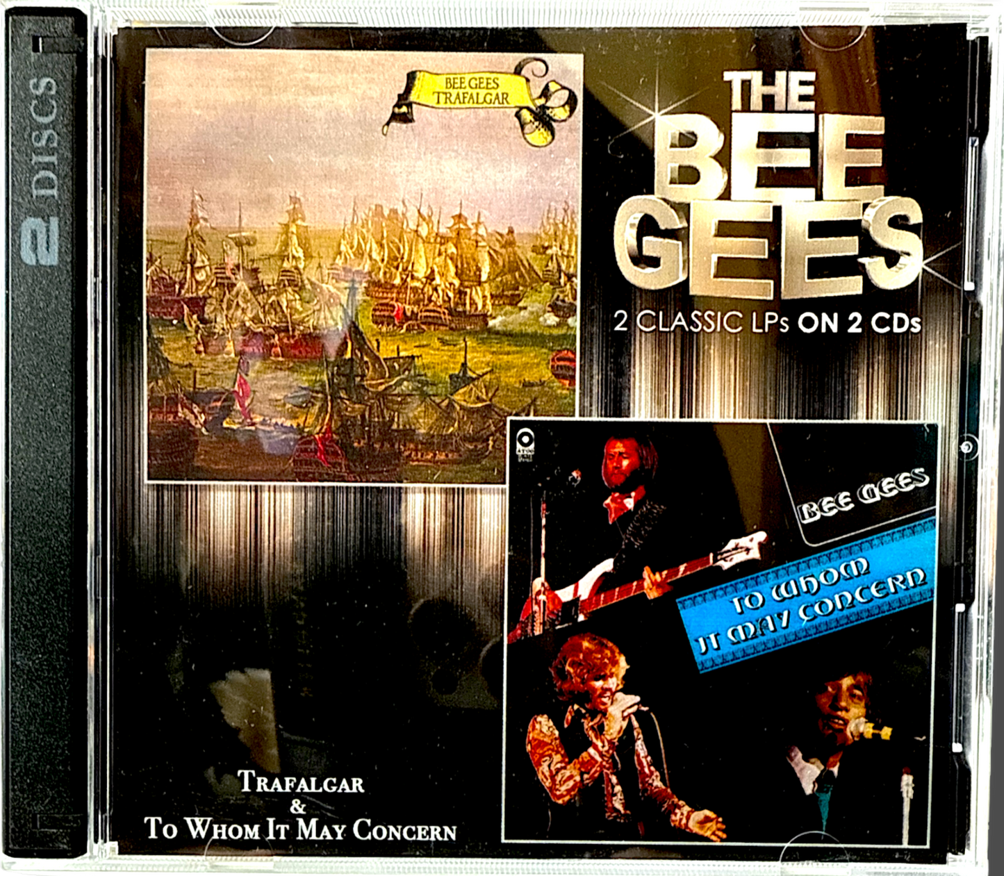 Bee Gees – Trafalgar / To Whom It May Concern (2-CD Set) 🎶 Two Albums - Import Switzerland
