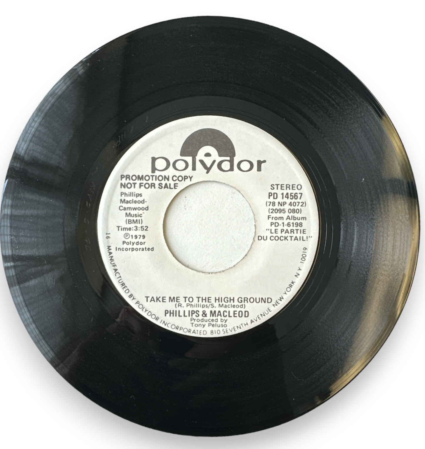 Phillips Macleod – Take Me To The High Ground (Promotional Copy)