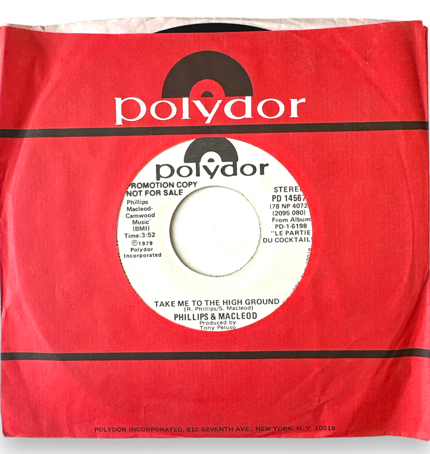 Phillips Macleod – Take Me To The High Ground (Promotional Copy)