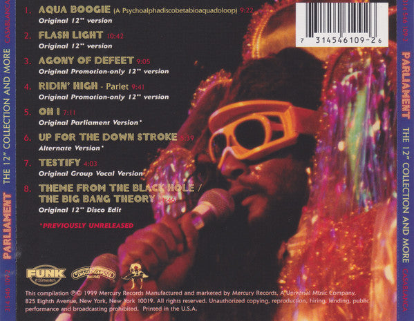 Parliament – The 12" Collection And More (CD Compilation)