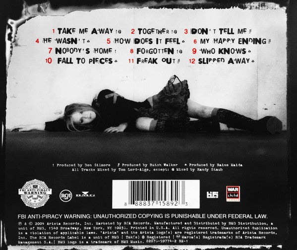 Avril Lavigne - Under My Skin (CD, 2004) A Darker, Edgier Side of Avril Lavigne (NEW)