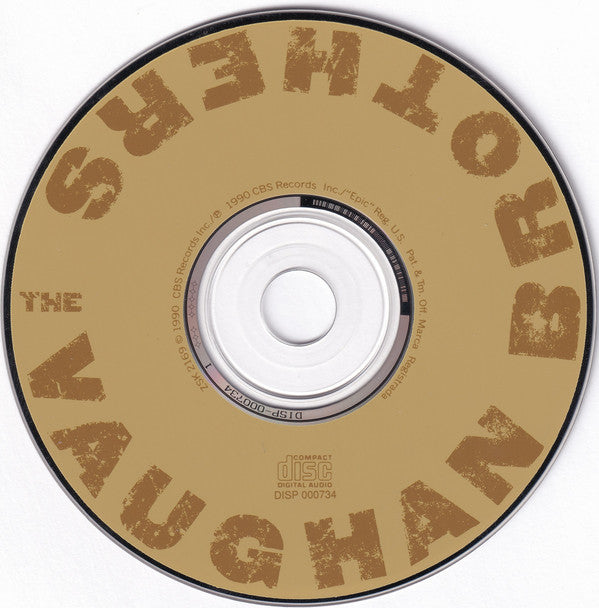 Stevie Ray & Jimmie Vaughan – Family Style 1990 Epic Promo CD New Factory Sealed