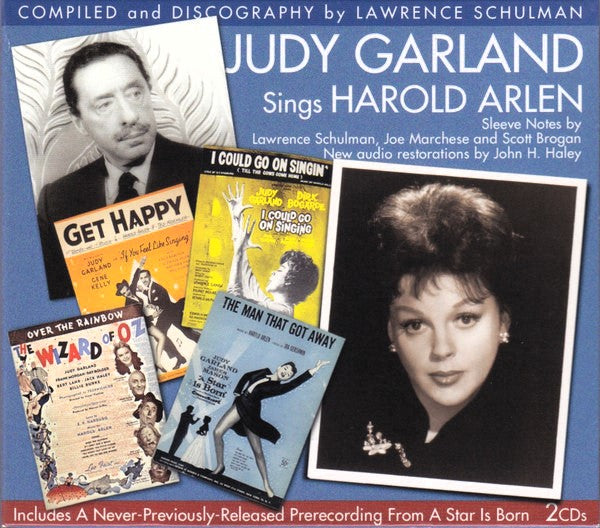 Judy Garland – Sings Harold Arlen 2 x CD, Compilation Import UK