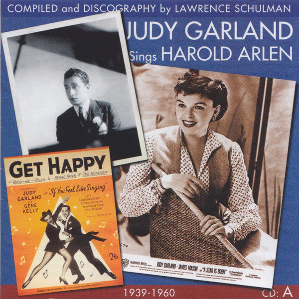 Judy Garland – Sings Harold Arlen 2 x CD, Compilation Import UK