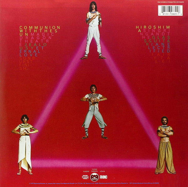 Utopia (5) – Ra (2015 US Vinyl LP Reissue – Bearsville / Rhino Records – BR 6965) Todd Rundgren