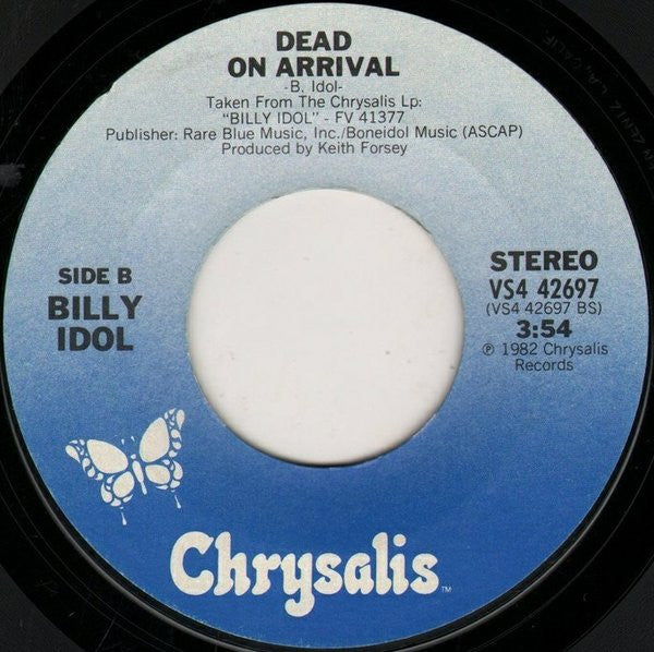 Billy Idol - White Wedding / Dead On Arrival