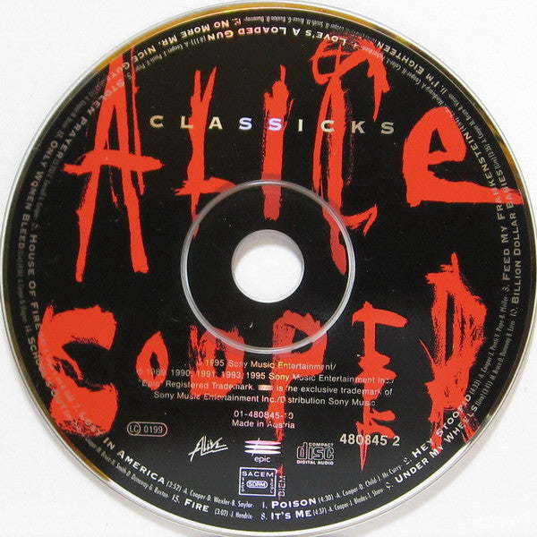 Alice Cooper – Classicks (CD Album) (New & Sealed)