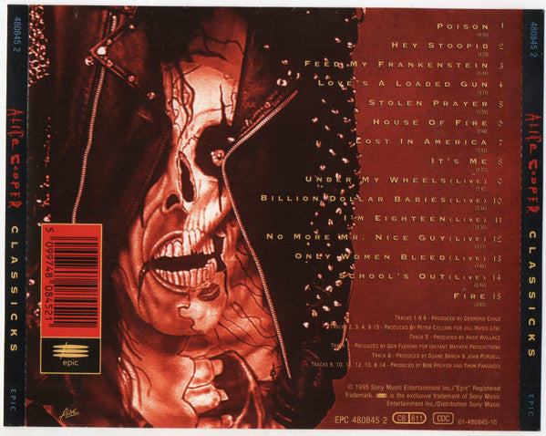 Alice Cooper – Classicks (CD Album) (New & Sealed)