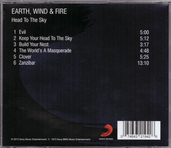 Earth, Wind & Fire – Head To The Sky (CDr, Album, Reissue)