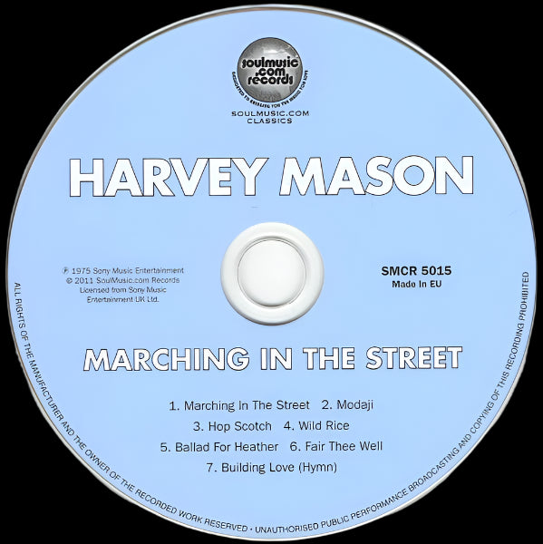 Harvey Mason – Marching In The Street groundbreaking debut LP fusion of jazz and funk
