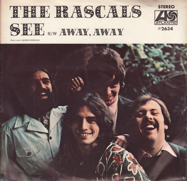 The Rascals - See B/W Away Away 7" Single Brand New in Picture Sleeve