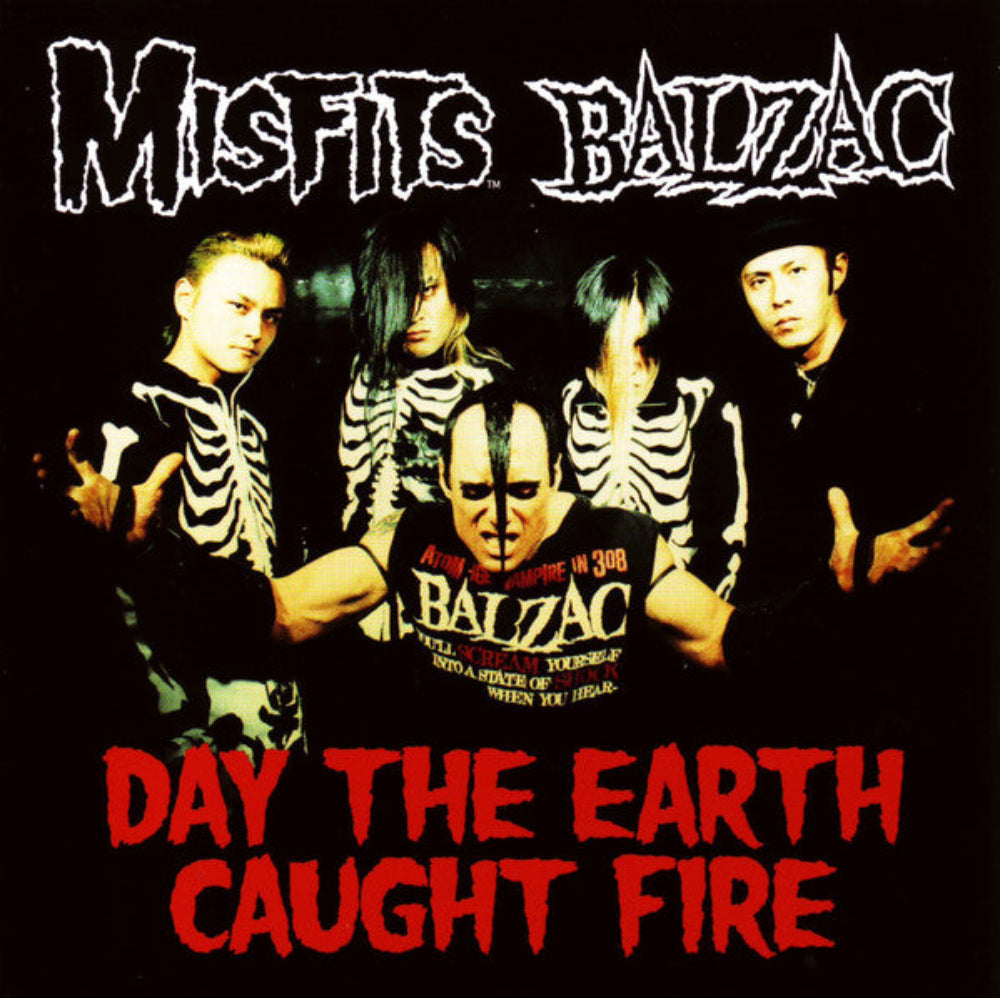 Misfits / Balzac - Day The Earth Caught Fire CD, Single