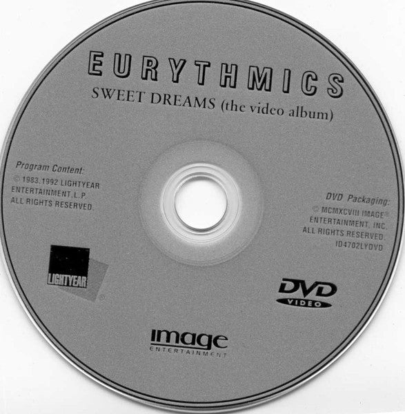 Eurythmics: Sweet Dreams - Video Album (DVD) Brand New & Mint