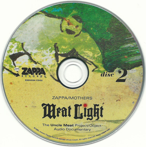 Frank Zappa / The Mothers โ Meat Light: The Uncle Meat Project/Object Audio Documentary (3-CD) NEW