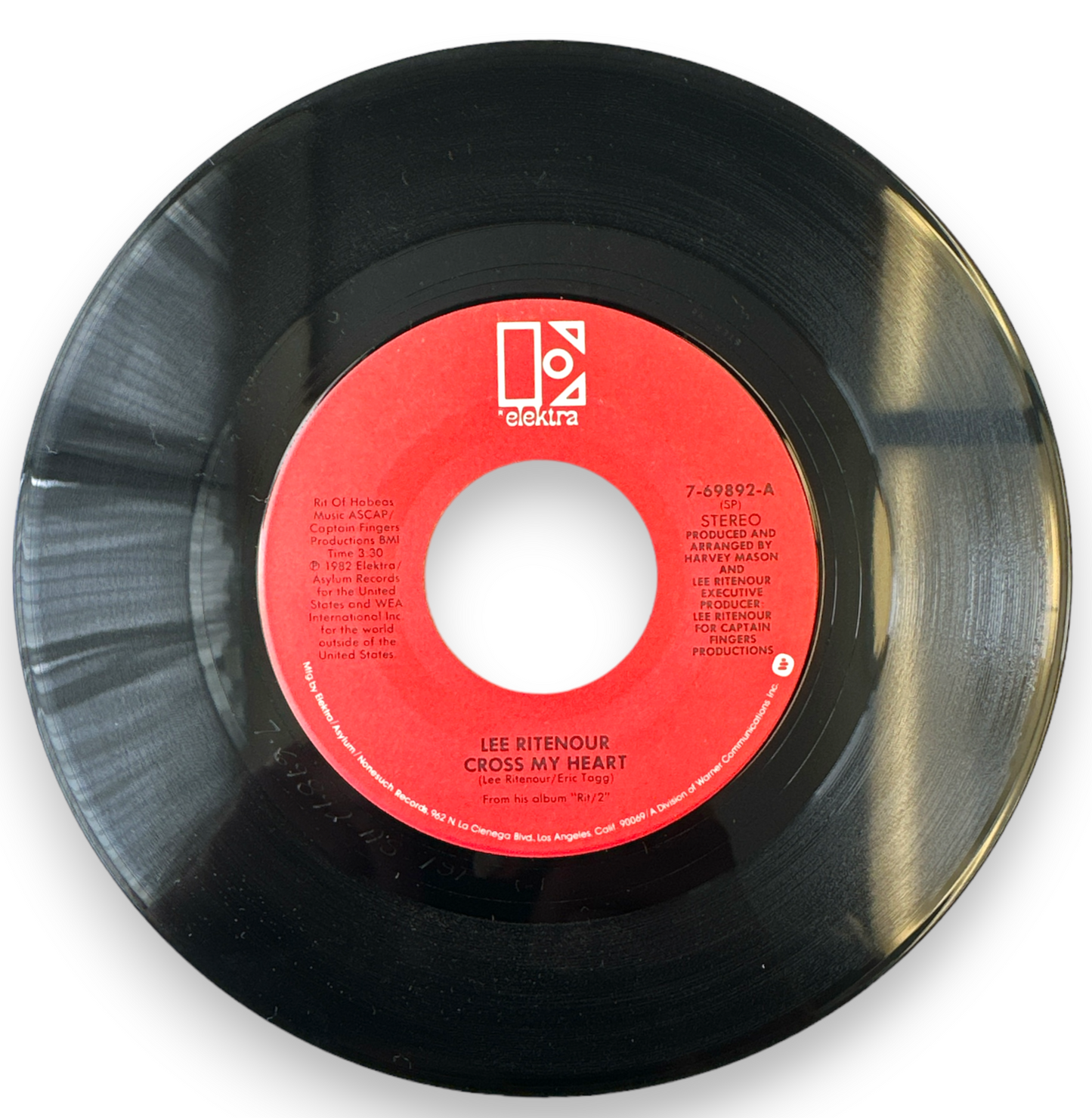 Lee Ritenour – Cross My Heart / Road Runner 7" 45 rpm NEW