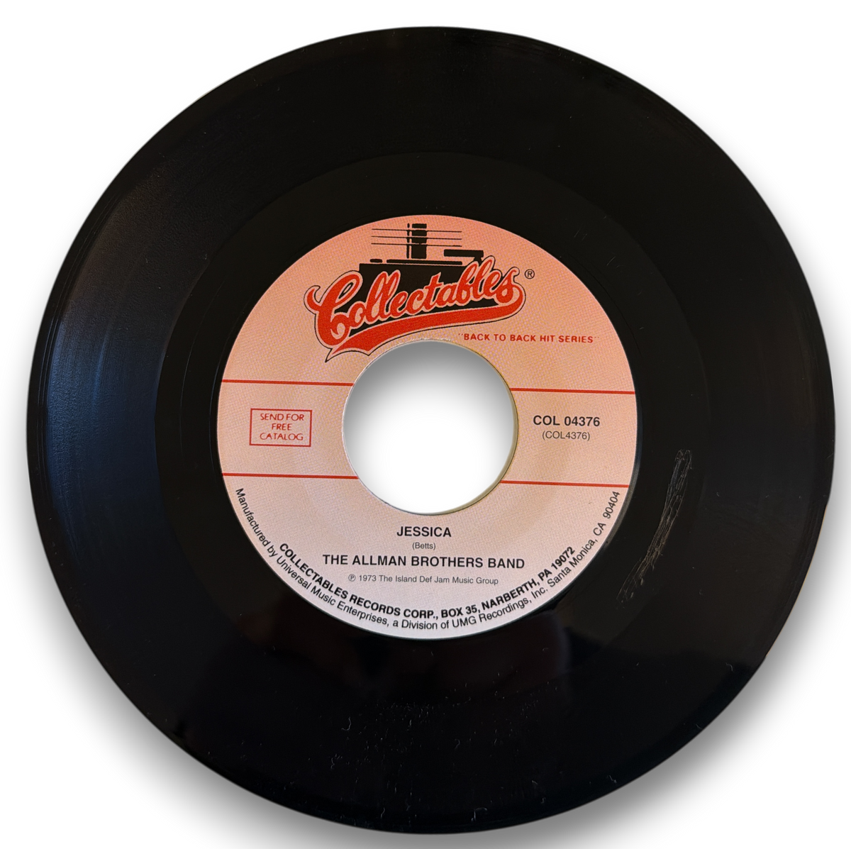 The Allman Brothers Band - Ramblin' Man / Jessica 7" 45rpm New & Mint