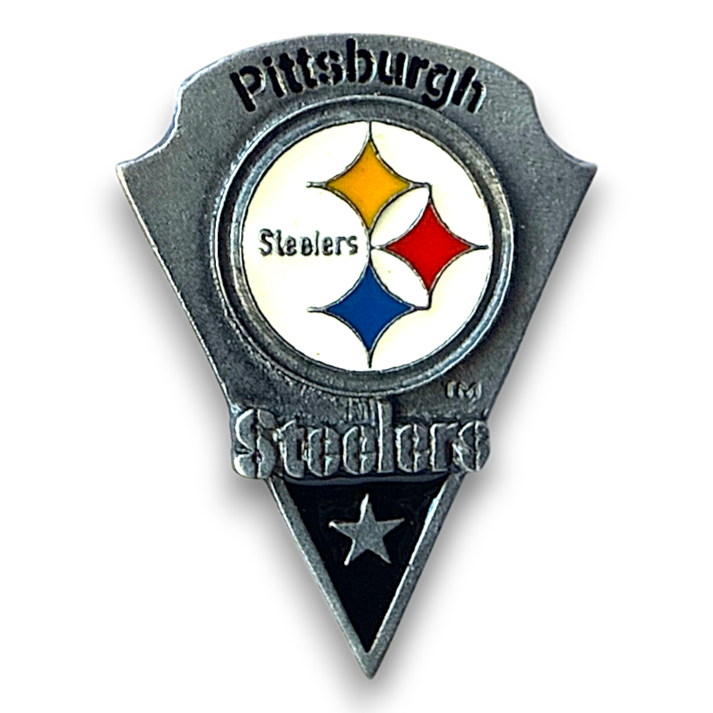 NFL - Pittsburgh Steelers - Arrowhead Lapel Pin Officially Licensed Collectible