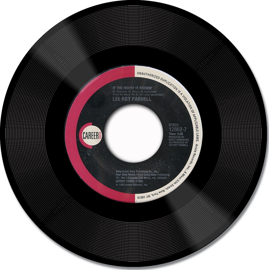 Lee Roy Parnell When a Woman Loves a Man / If the House Was Rockin'