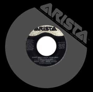 Hall & Oates Don't Hold Back Your Love / Change of Season