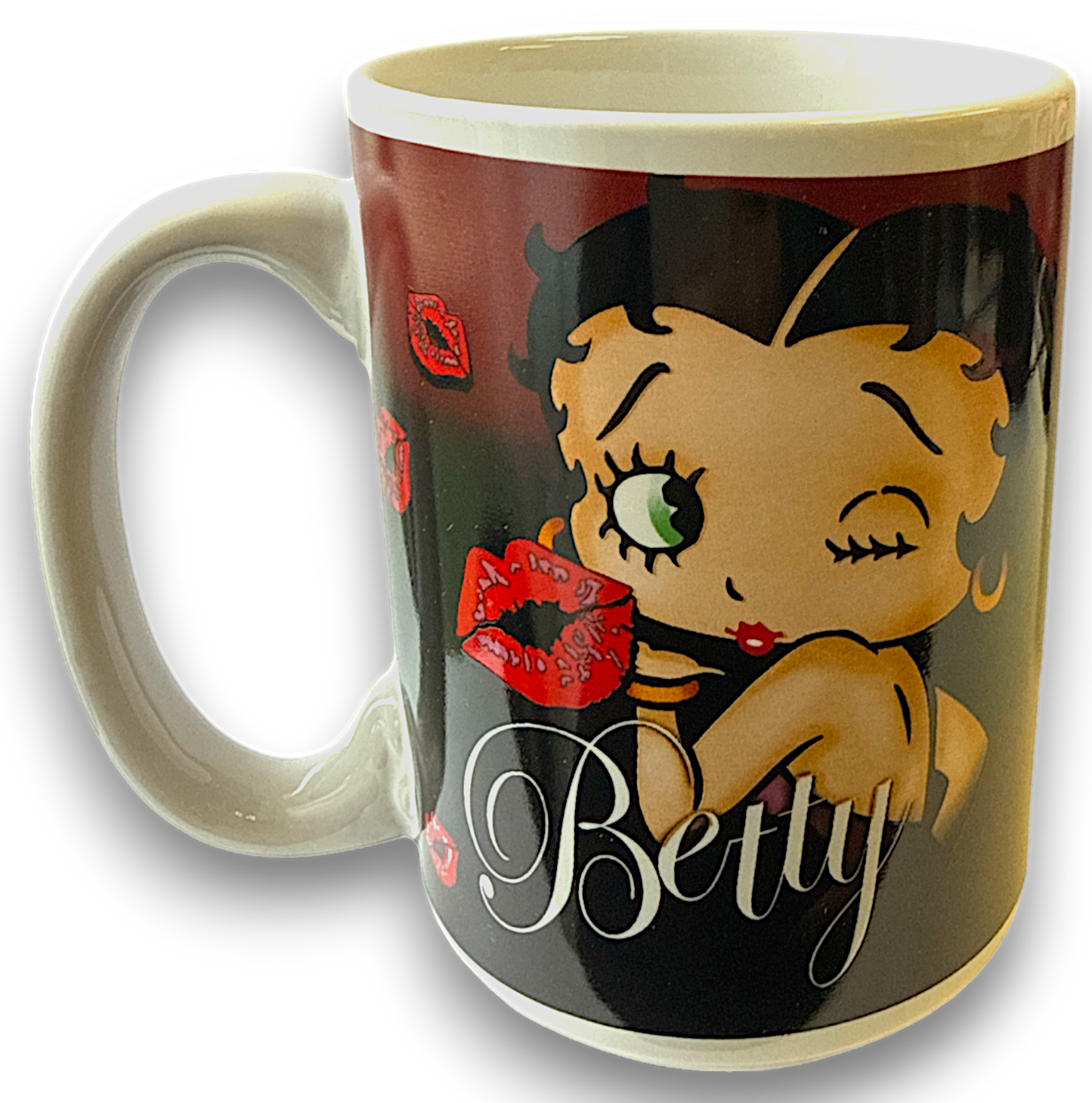 Betty Boop - 14 oz. Ceramic Mug Spoontiques (New)