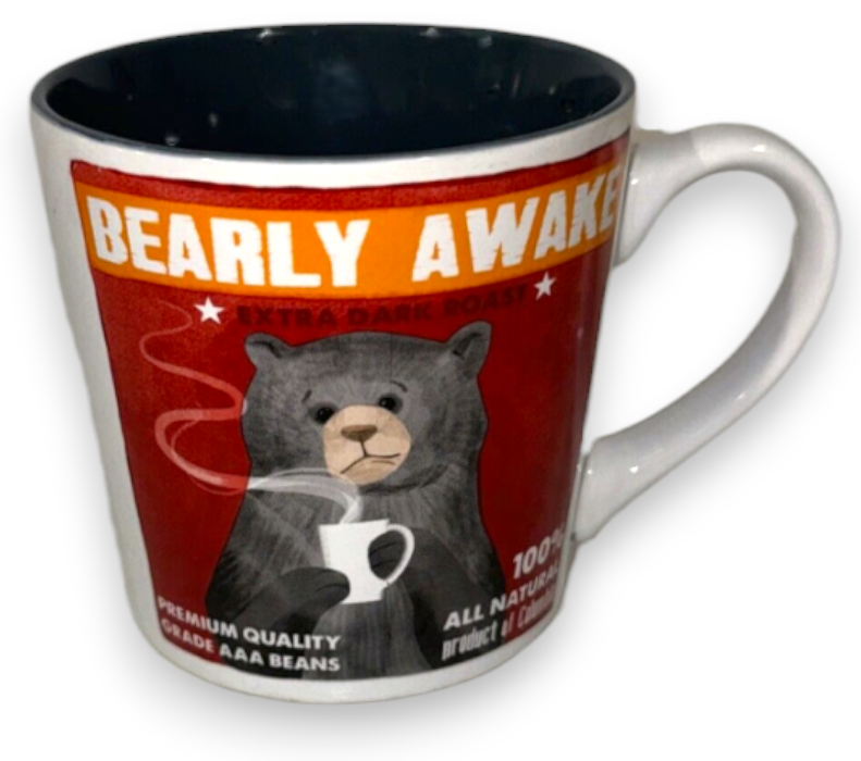 Bearly Awake - 18 oz. Stoneware Mug Boston Warehouse