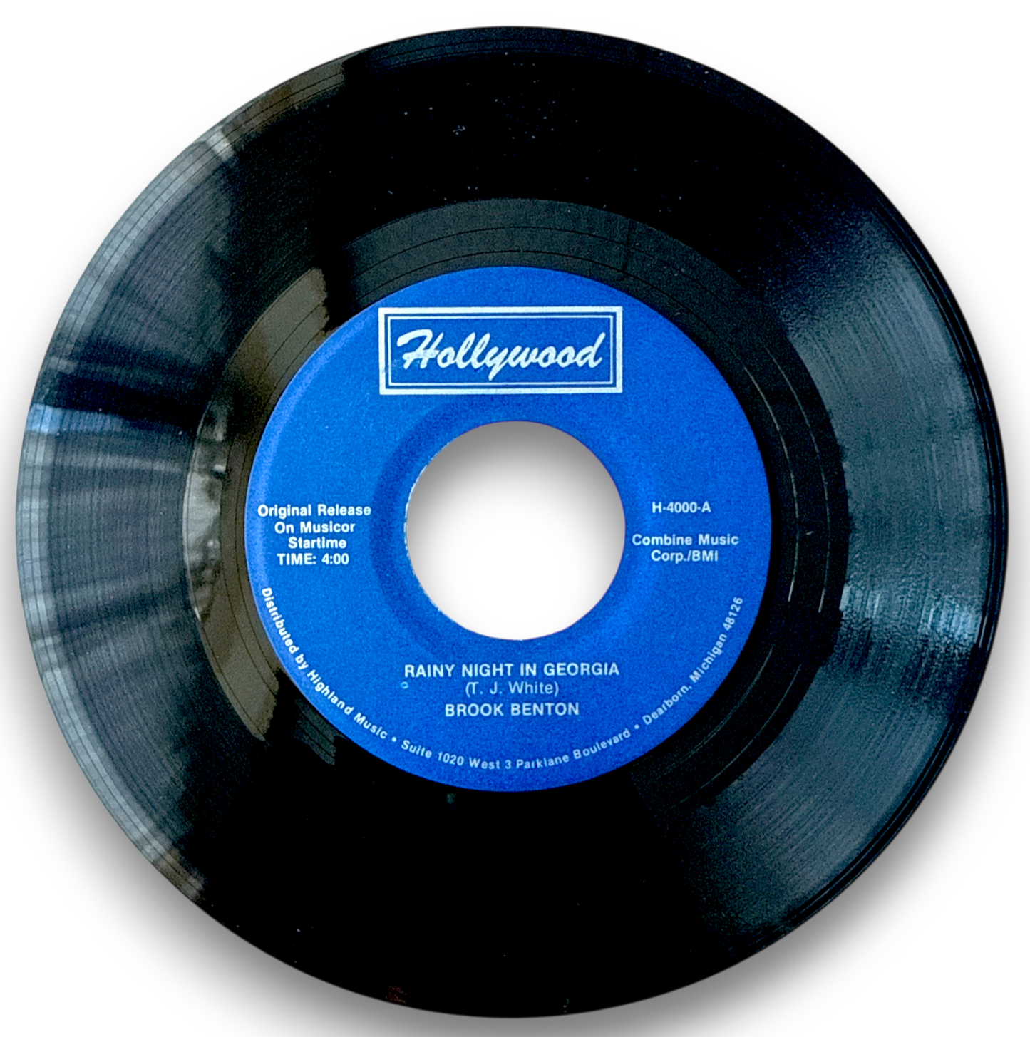 Brook Benton - Rainy Night In Georgia / Hotel Happiness (Hollywood Records) NEW