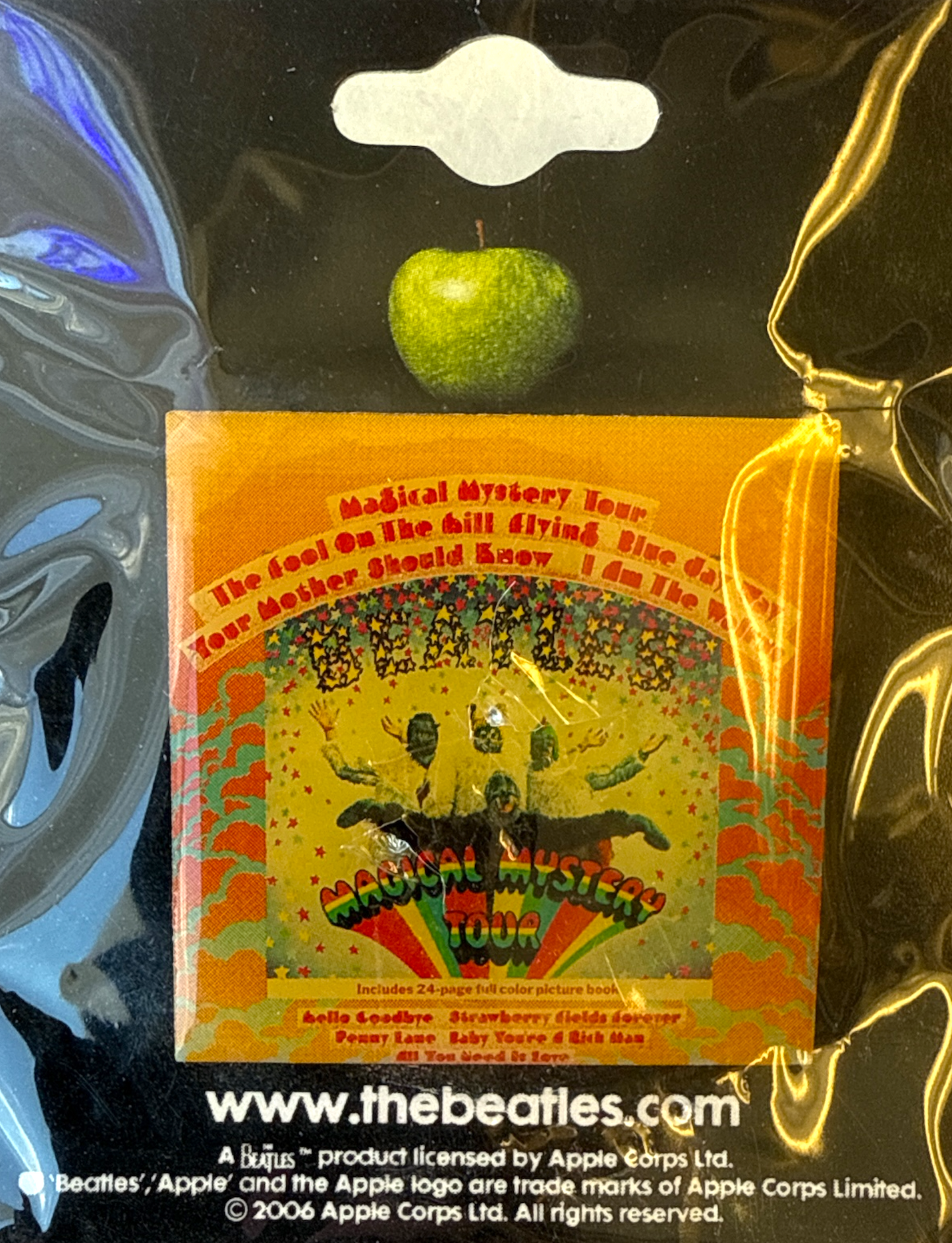 The Beatles Magical Mystery Tour Album Pin Badge β Rock Off UK Collectible NEW