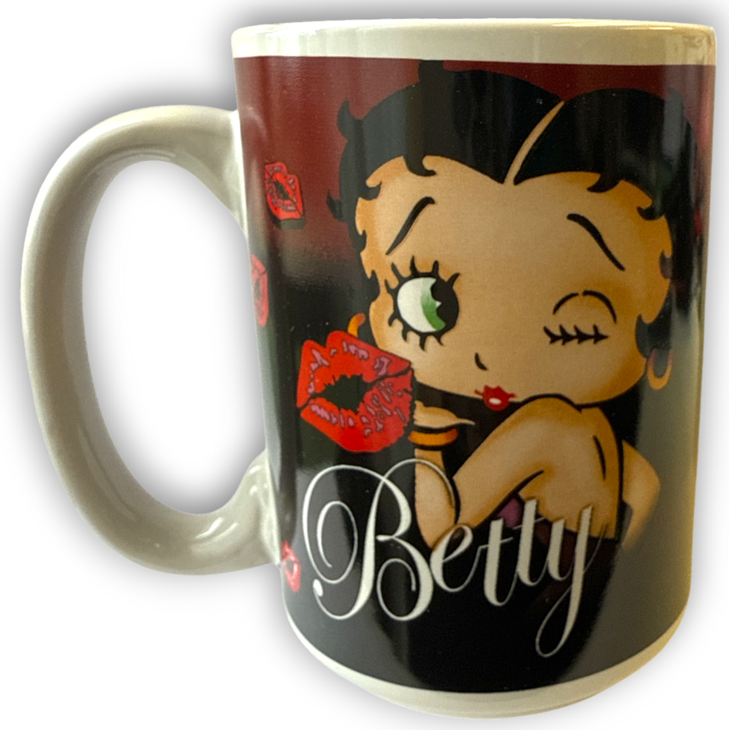 Betty Boop - 14 oz. Ceramic Mug Spoontiques (New)