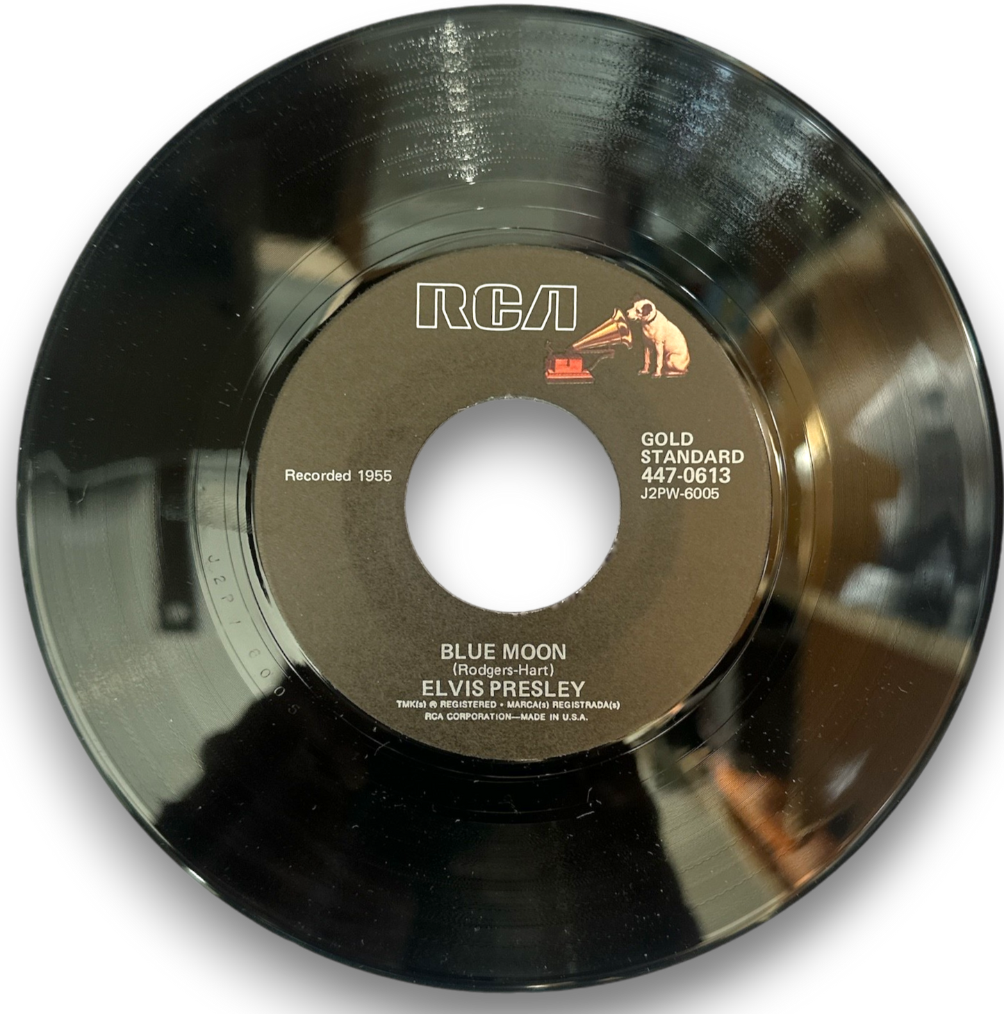 Elvis Presley - Blue Moon / Just Because - 7" Single -Virgin Vinyl (New)