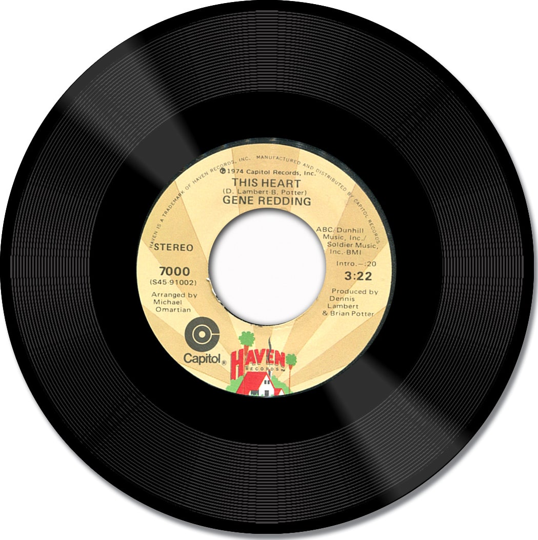 Gene Redding This Heart / What Do I Do On Sunday Morning?