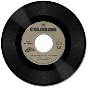 Tony Bennett I Wanna Be Around / I Left My Heart in San Francisco