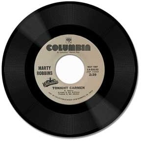 Marty Robbins Tonight Carmen / Gardenias In Her Hair