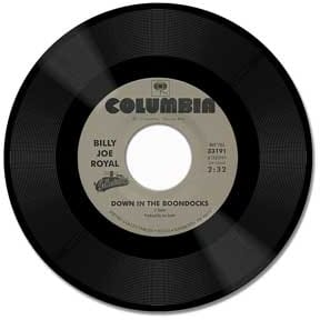 Billy Joe Royal Cherry Hill Park / Down in the Boondocks