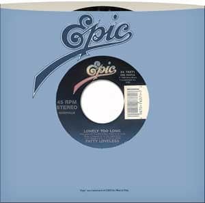 Patty Loveless Lonely Too Long / Feelin' Good About Feelin' Bad
