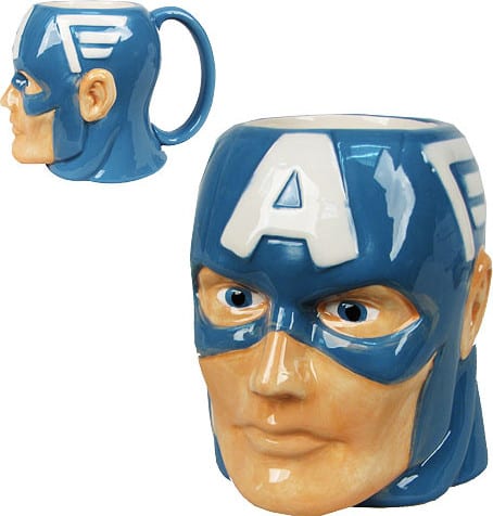 Marvel Comics - Captain America - 16 oz. Molded Mug