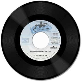 Elvis Presley Merry Christmas Baby / Santa Claus is Back in Town