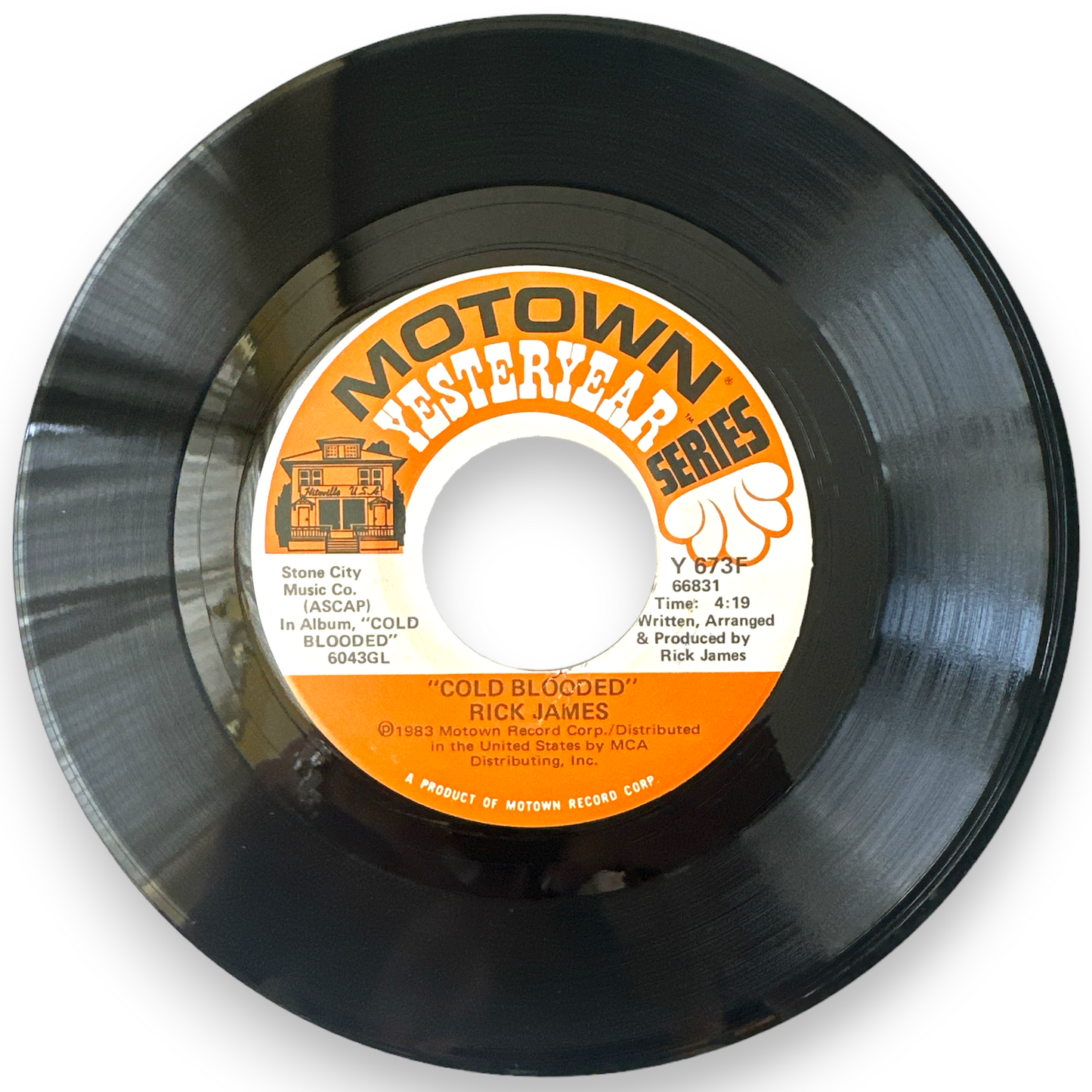 Rick James Cold Blooded / She Blew My Mind (69 Times) Motown Yesteryear 7: Single (New)