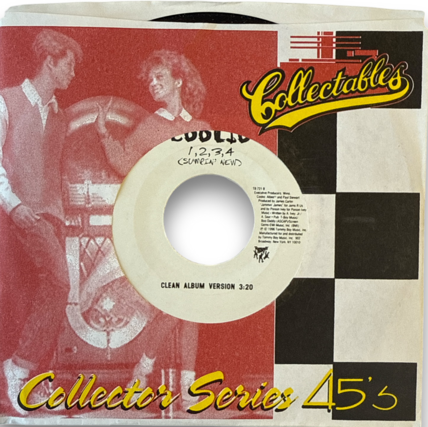 Coolio – It's All The Way Live (Now) / It's All The Way... Clean Version – 7" Vinyl Single
